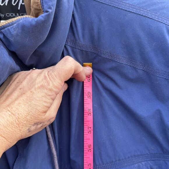 Vintage COULUR METROPOLIS CONSTRUCTION Snowsuit ski winter Bib Men's Large - Picture 3 of 11